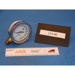 Gauge, 1,500 PSI, 1/4&quot; Bottom Connection, 2 1/2&quot; Face