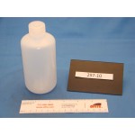 Bottle, Poly, 8 oz (250 mL), Natural Boston Round with Cap